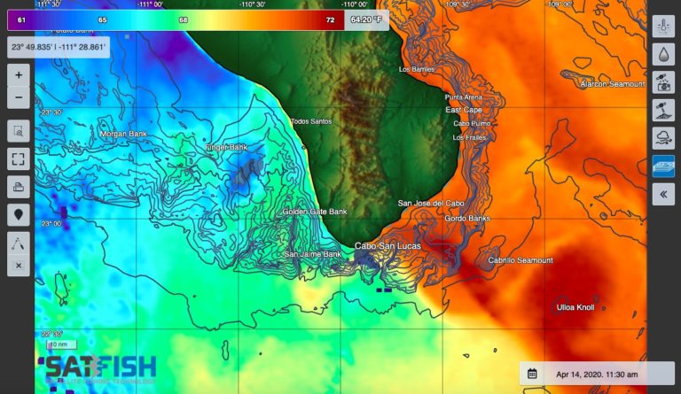 Baja California Fishing Maps