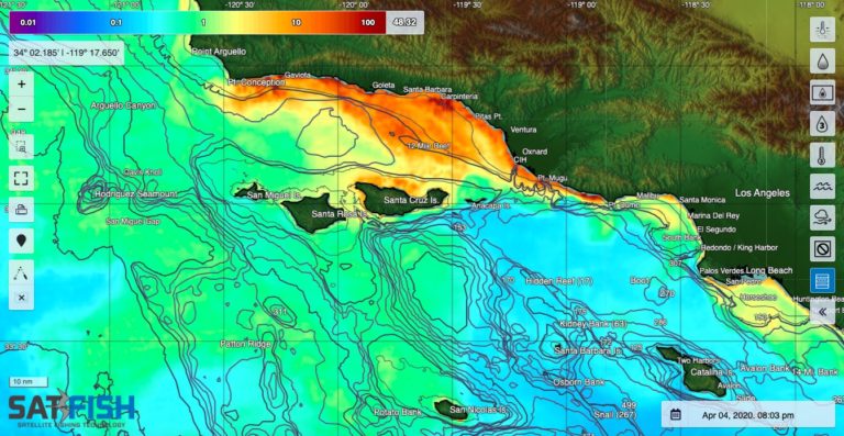 Southern California Offshore Fishing Maps