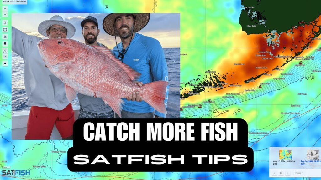 how-to video by Capt. Ryan Van Fleet with tips for using SatFish to catch more fish