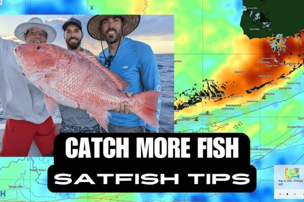 how-to video by Capt. Ryan Van Fleet with tips for using SatFish to catch more fish